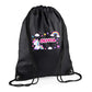Personalised Unicorn Kids String Bag with Custom Name
