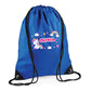 Personalised Unicorn Kids String Bag with Custom Name