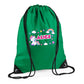 Personalised Unicorn Kids String Bag with Custom Name