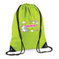 Personalised Unicorn Kids String Bag with Custom Name