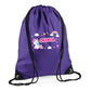 Personalised Unicorn Kids String Bag with Custom Name