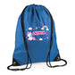 Personalised Unicorn Kids String Bag with Custom Name