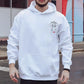 Personalised Dad Portrait Hoodie with Kids Names
