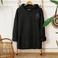 Personalised Dad Portrait Hoodie with Kids Names