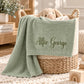 Personalised Embroidered Baby Blanket Custom Name Gift