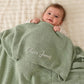 Personalised Embroidered Baby Blanket Custom Name Gift
