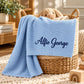 Personalised Embroidered Baby Blanket Custom Name Gift
