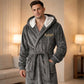 Personalised Embroidered Bathrobe Custom Name Unisex Robe