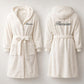 Personalised Embroidered Bathrobe Custom Name Unisex Robe