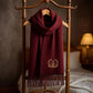 Personalised Embroidered Winter Scarf Custom Name Gift