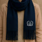 Personalised Embroidered Winter Scarf Custom Name Gift