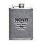 Personalised Engraved Hip Flask for Best Man Wedding Gift