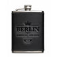 Personalised Engraved Stainless Steel Leather Hip Flask Gift