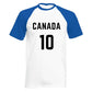 Personalised Football Name & Number Country Sport T-Shirt