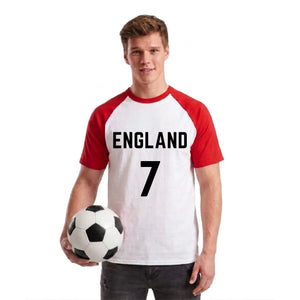 Personalised Football Name & Number Country Sport T-Shirt