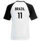 Personalised Football Name & Number Country Sport T-Shirt