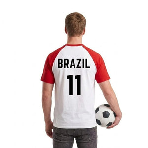 Personalised Football Name & Number Country Sport T-Shirt