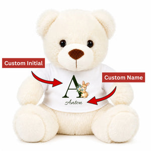 Teddy Bear with Name and Initial | Teddy Bear Customised