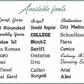 Personalised Roman Numeral Couple Embroidered Hoodies