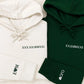 Personalised Roman Numeral Couple Embroidered Hoodies