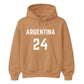 Personalised Football Team & Number Printed Unisex Hoodie - Fifa Word Cup 2026
