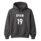 Personalised Football Team & Number Printed Unisex Hoodie - Fifa Word Cup 2026