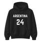 Personalised Football Team & Number Printed Unisex Hoodie - Fifa Word Cup 2026