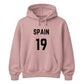 Personalised Football Team & Number Printed Unisex Hoodie - Fifa Word Cup 2026