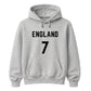 Personalised Football Team & Number Printed Unisex Hoodie - Fifa Word Cup 2026