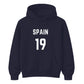 Personalised Football Team & Number Printed Unisex Hoodie - Fifa Word Cup 2026