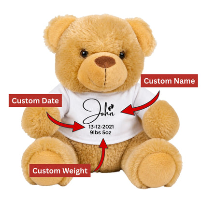 Personalised Teddy Bears for Newborns