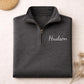 Personalised Logo Embroidered Quarter Zip