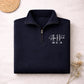 Personalised Logo Embroidered Quarter Zip