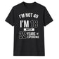 Personalised Age Experience Birthday Unisex T-Shirt