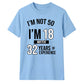 Personalised Age Experience Birthday Unisex T-Shirt