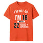 Personalised Age Experience Birthday Unisex T-Shirt