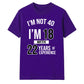 Personalised Age Experience Birthday Unisex T-Shirt