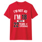 Personalised Age Experience Birthday Unisex T-Shirt