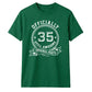 Personalised Age Officially  Awesome Birthday Unisex T-Shirt