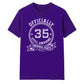 Personalised Age Officially  Awesome Birthday Unisex T-Shirt