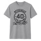 Personalised Age Officially  Awesome Birthday Unisex T-Shirt
