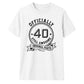 Personalized Birthday Gift T-Shirt | Officially Awesome Age Design for Men & Women