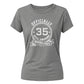 Personalised Age Officially Birthday Ladies Fit t-shirt