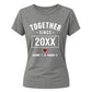 Personalised Anniversary For Him For Her Gifts Ladies Fit T-Shirt
