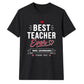 Personalised Best Ever Thank You Teacher Unisex T-Shirt