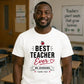 Personalised Best Ever Thank You Teacher Unisex T-Shirt