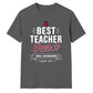 Personalised Best Ever Thank You Teacher Unisex T-Shirt