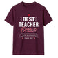 Personalised Best Ever Thank You Teacher Unisex T-Shirt