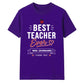 Personalised Best Ever Thank You Teacher Unisex T-Shirt