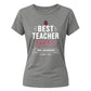 Personalised Best Ever Thank You Teacher Ladies Fit T-Shirt